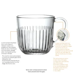 Lot de 6 tasses, ouessant