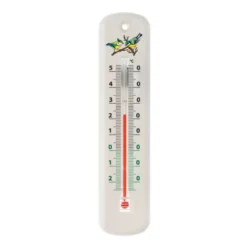 Lot de 3 thermomètres traditionnels blan