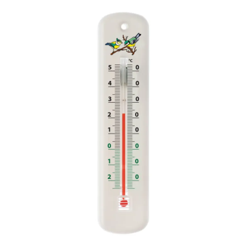 Lot de 3 thermomètres traditionnels blan