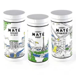 Lot maté bio - boîtes en fer blanc 100g