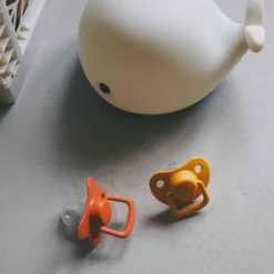 Lot 2 sucettes silicone anatomiques