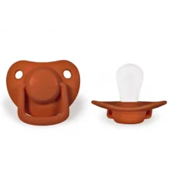 Lot 2 sucettes silicone anatomiques