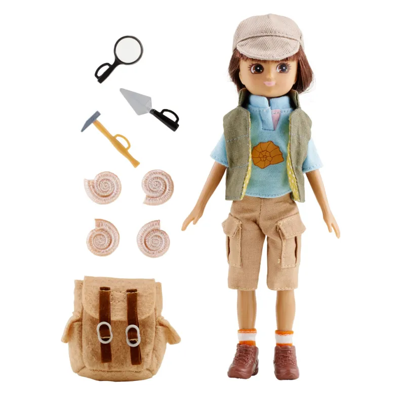 Lottie dolls poupée chasseur de fossiles