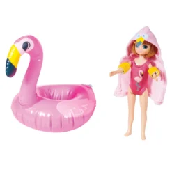 Lottie dolls poupée de fête à la piscine