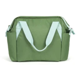Lunch bag isotherme à doublure étanche vert 7L