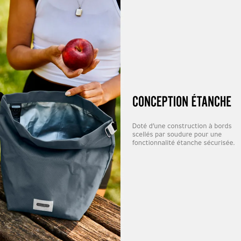 Lunch bag isotherme- gris-6,7l-étanche-eco-responsable
