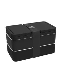 Lunchbox avec poignées - noir