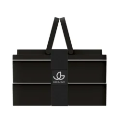 Lunchbox avec poignées - noir