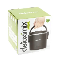 Lunch box chauffant noir DETOXIMIX MEAL