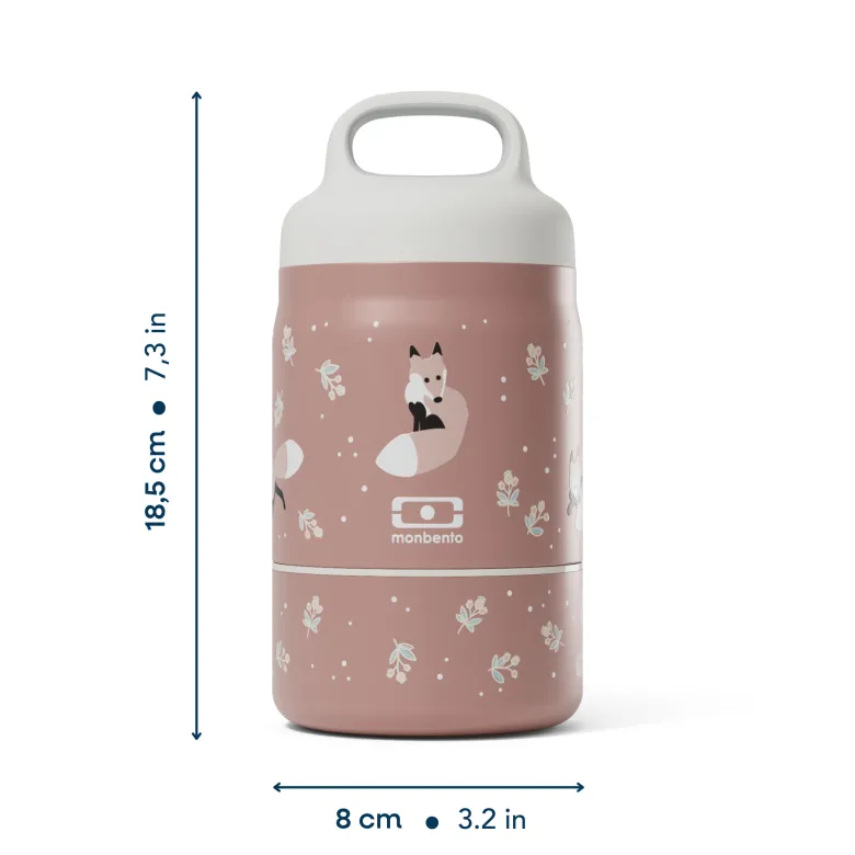 Lunch box isotherme enfant 500ml renard
