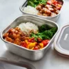 Lunch box multifonction carré petit - 1100ml 110