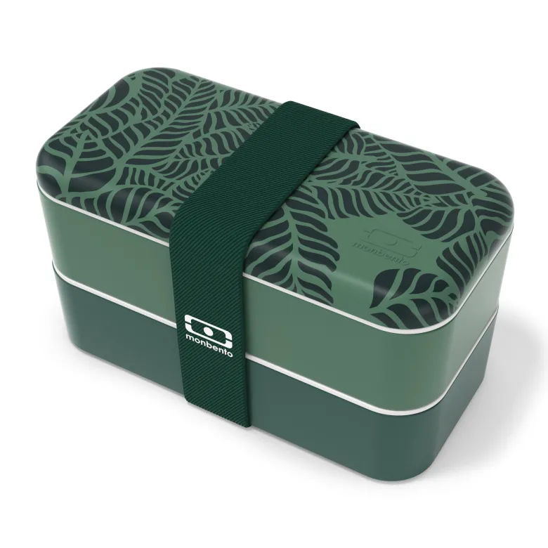 Lunch box rectangulaire 2x500ml jungle
