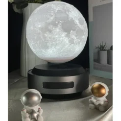 Lune 3d en auto-lévitation moonflight