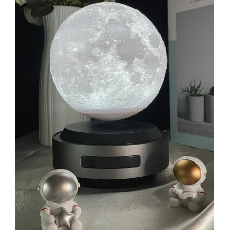 Lune 3d en auto-lévitation moonflight