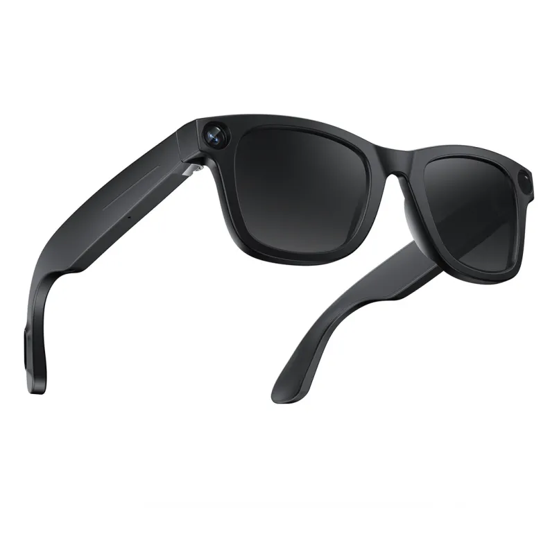 Lunettes connectées ai avec caméra 8mp & audio bluetooth