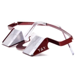 Lunettes d’assurage – confort cervical pour les grimpeurs – classic red Rouge