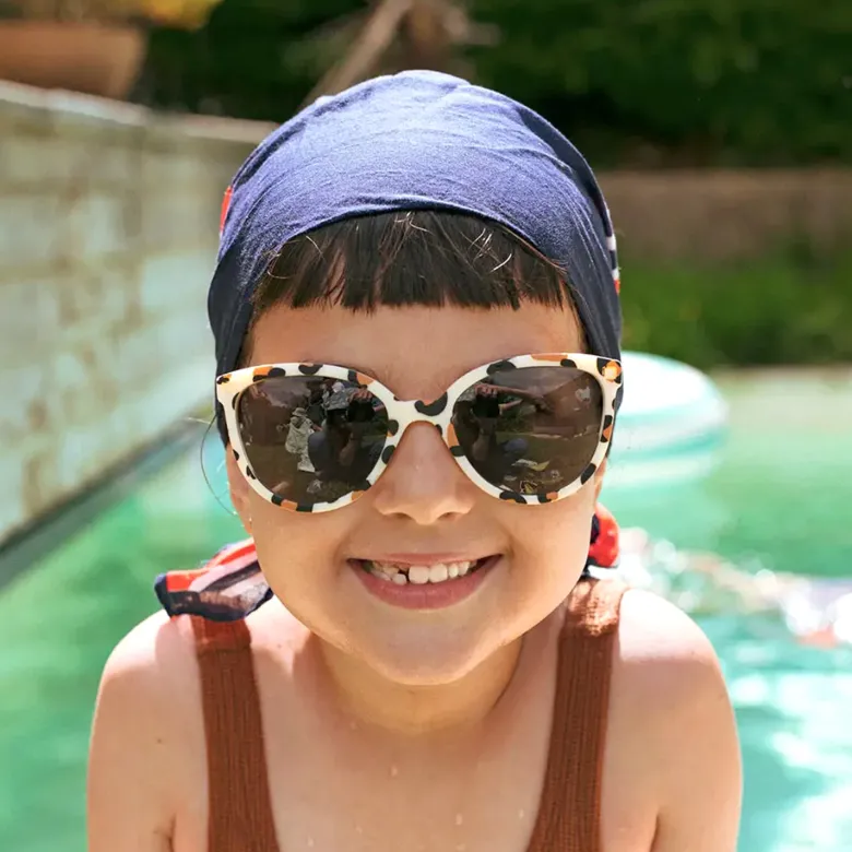 Lunettes de soleil ki et la léopard -