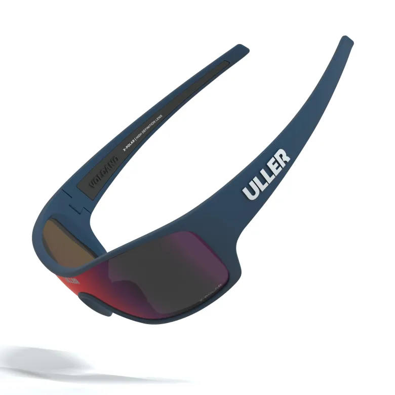 Lunettes sport unisexe uv400 running & cyclisme vulcano uller Bleu