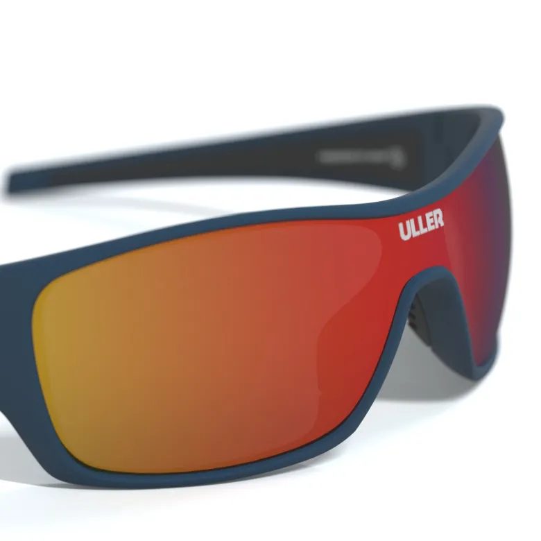 Lunettes sport unisexe uv400 running & cyclisme vulcano uller Bleu