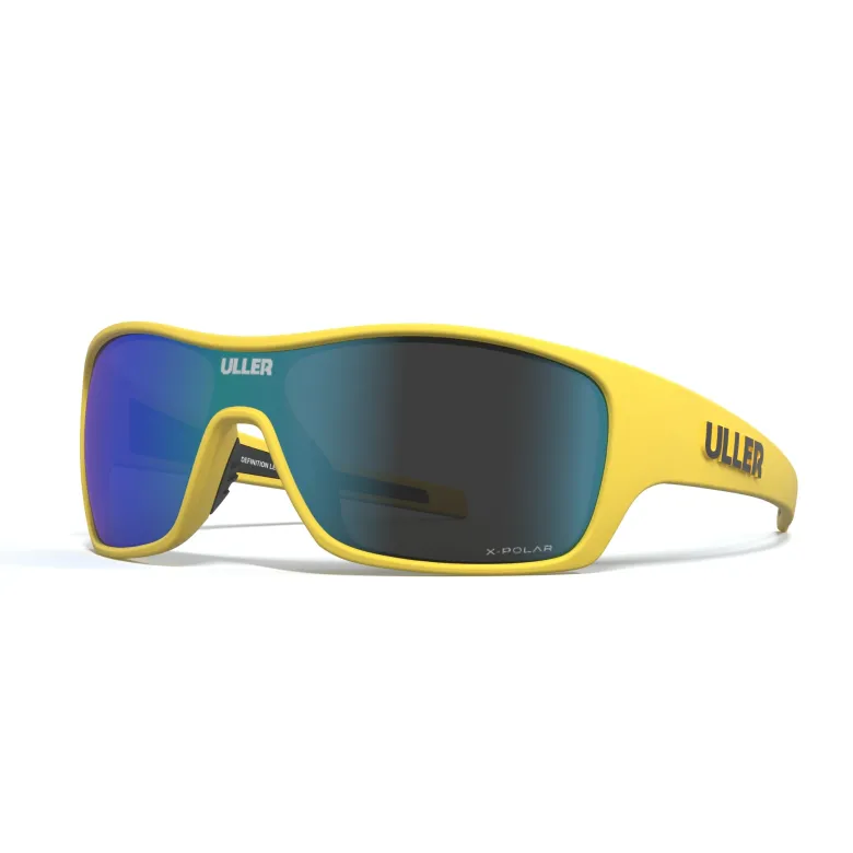 Lunettes sport unisexe uv400 running & cyclisme vulcano uller Jaune