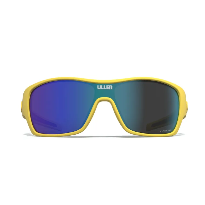 Lunettes sport unisexe uv400 running & cyclisme vulcano uller Jaune