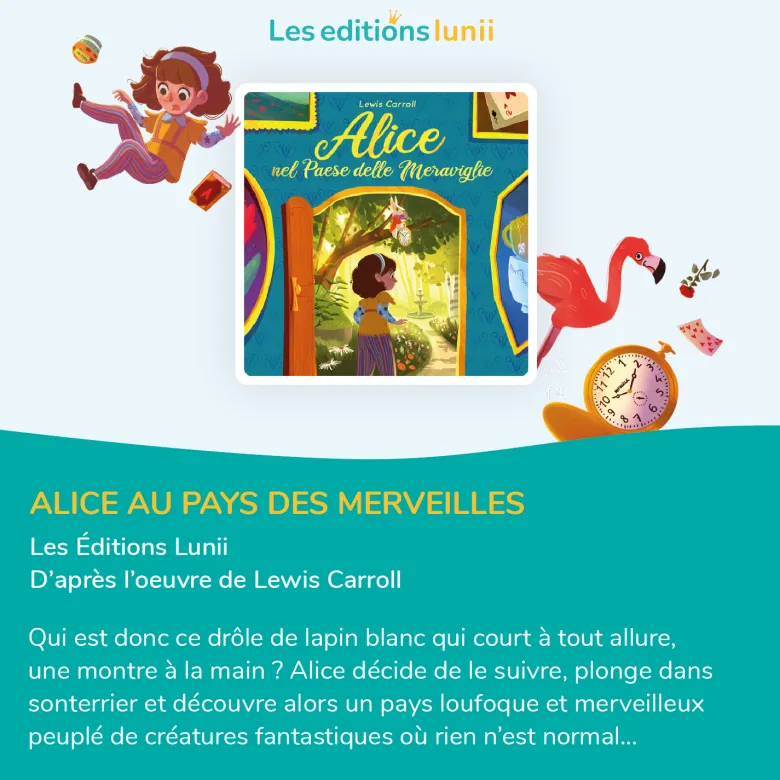 Lunii - coffret alice au pays des