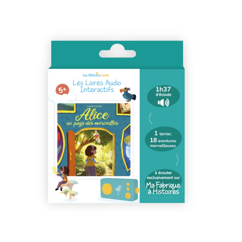 Lunii - coffret alice au pays des