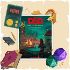 Lunii - coffret donjons & dragons, dans les bas-fonds d'eauprofonde - livre