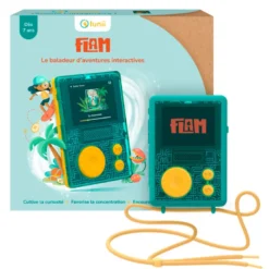 Lunii FLAM baladeur interactif avec coque de protection nomade et cordon