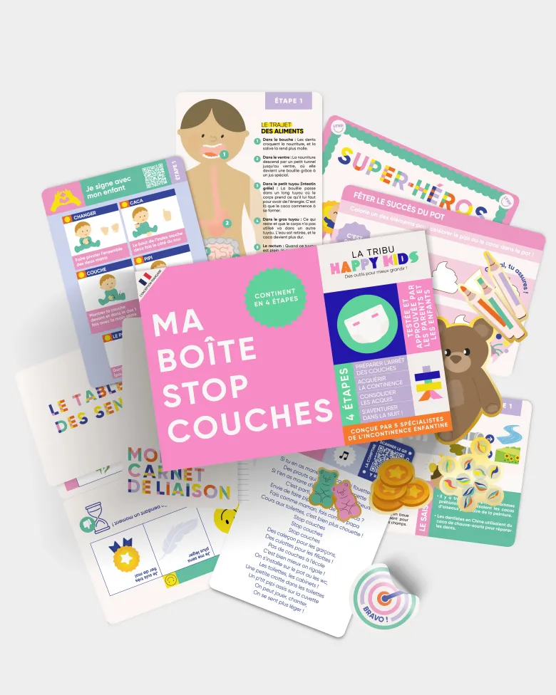 Ma boîte stop couches: apprentissage dans la joie