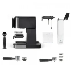 Machine à expresso 20 bars noir livoo dod222co