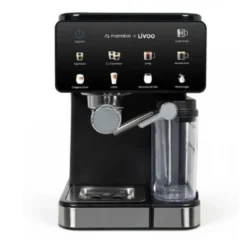 Machine à expresso 20 bars noir livoo dod222co
