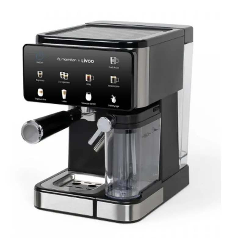 Machine à expresso 20 bars noir livoo dod222co