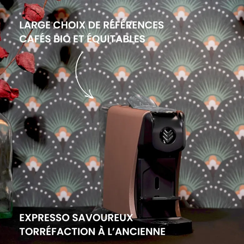 Machine expresso eoh marron