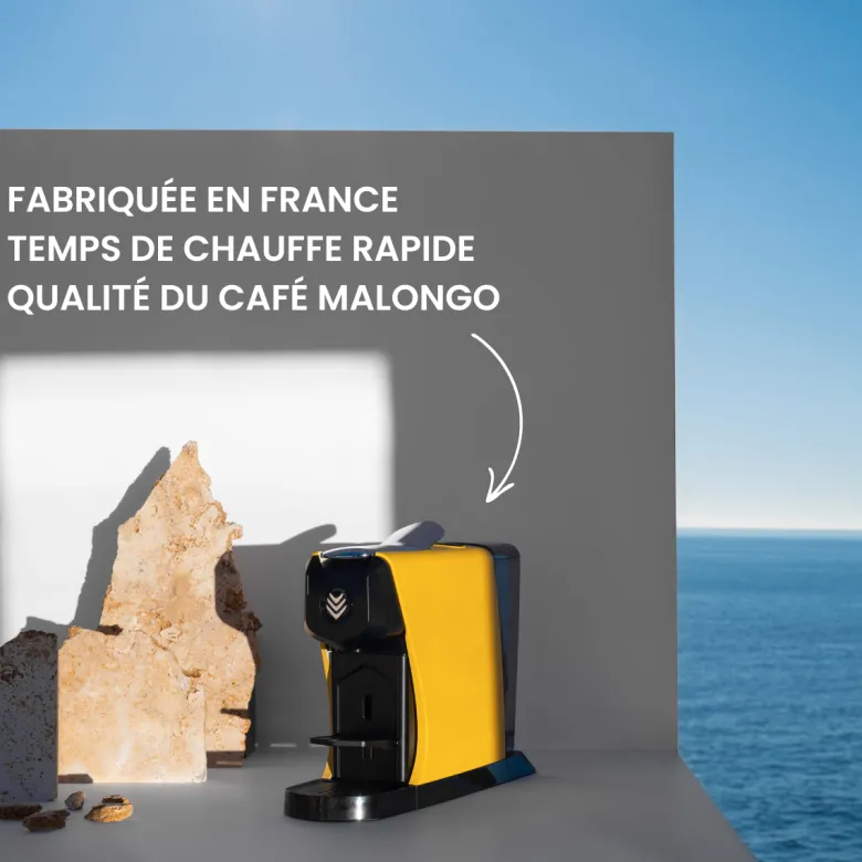 Machine expresso eoh moutarde mat