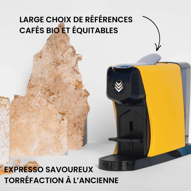 Machine expresso eoh moutarde mat