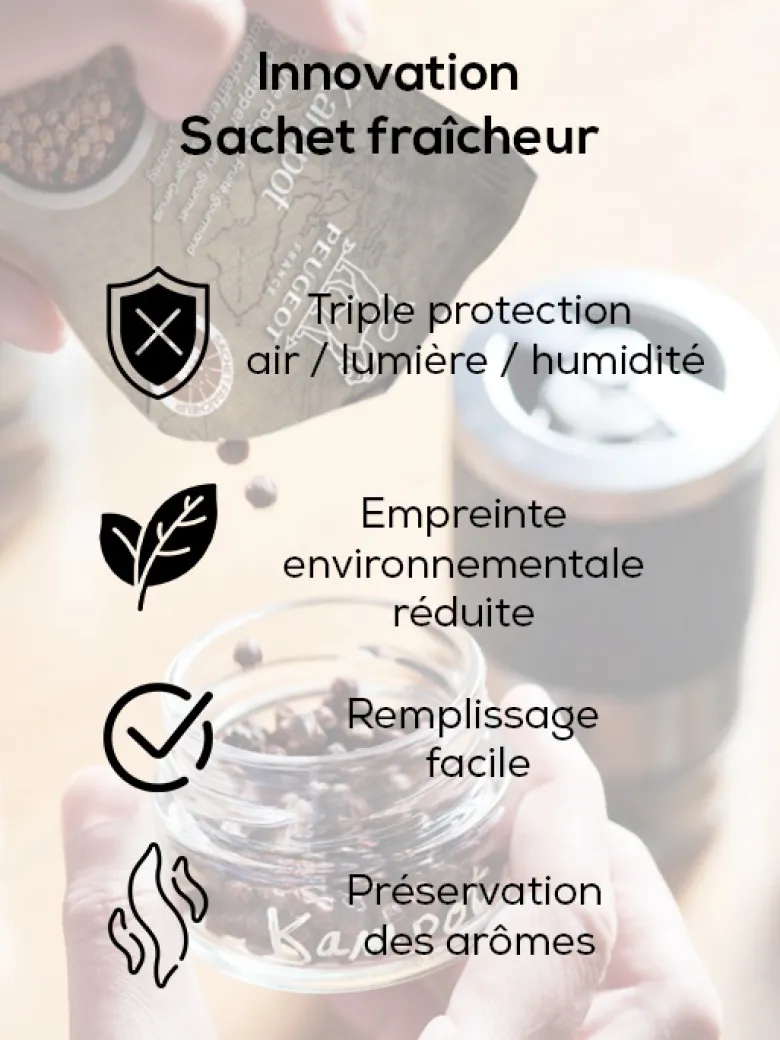 Maestro moulin à poivre manuel