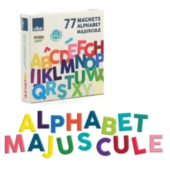 Magnets alphabet majuscule 77 pcs