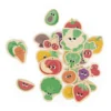 Magnets fruits et légumes 24 pièces