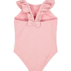 Maillot de bain 1 pièce à volants dreamy pink rose (3-4 ans)