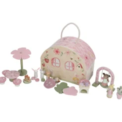 Maison de poupée en bois fsc fairy garden