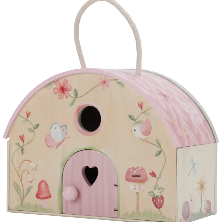 Maison de poupée en bois fsc fairy garden