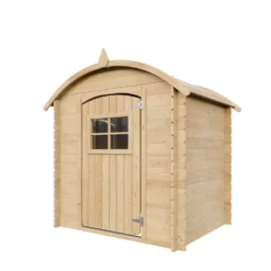 Maison en bois pour enfants avec plancher 112x146xh145cm 1.1m2