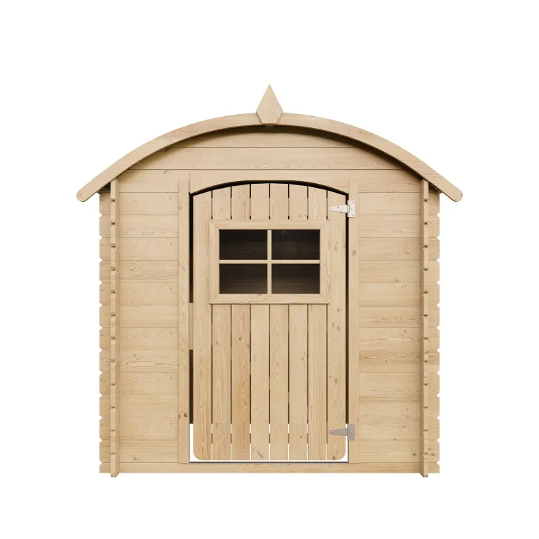 Maison en bois pour enfants sans plancher 112x146xh145cm 1.1m2