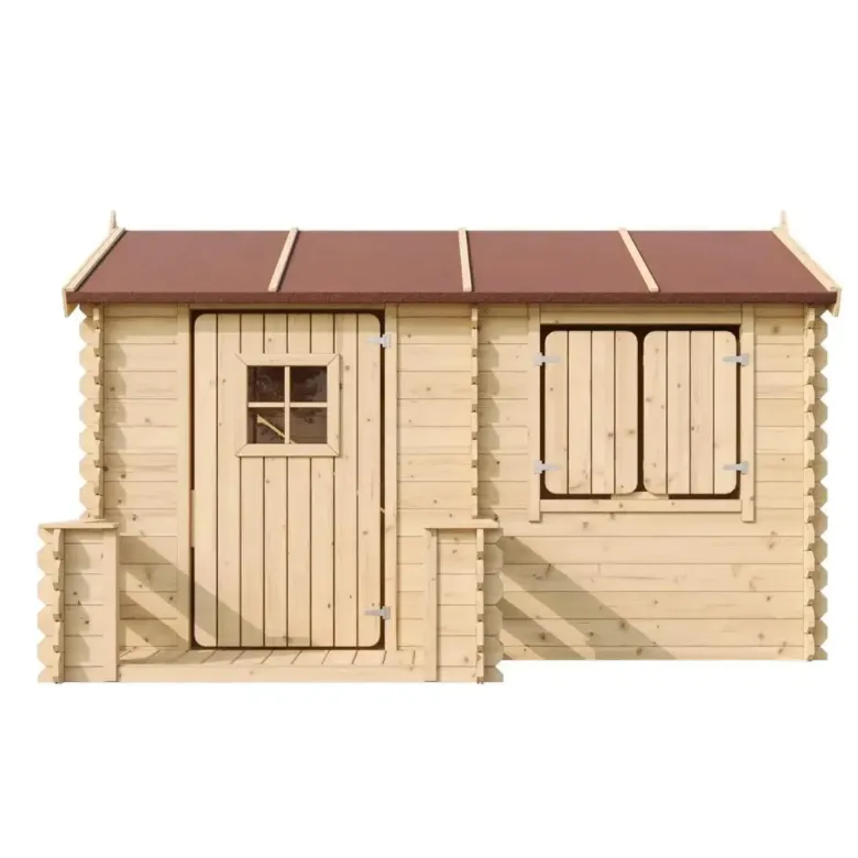 Maison en bois pour enfants - 146x241xh151cm-2.63m2