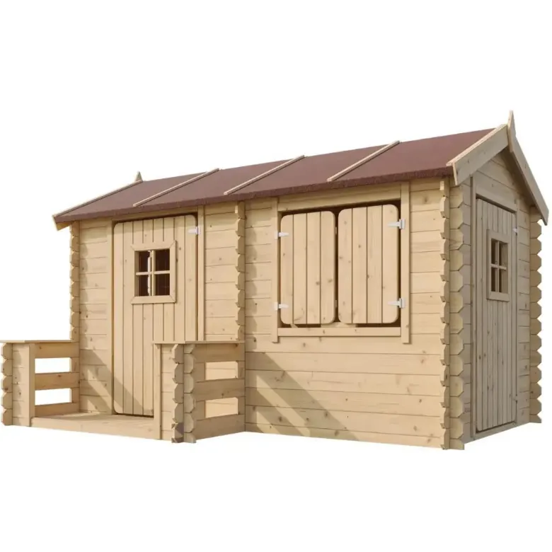 Maison en bois pour enfants - 146x241xh151cm-2.63m2