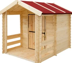 Maison en bois pour enfants - 182x146xh145cm-1.1m2