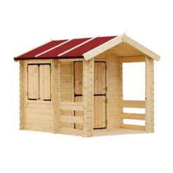 Maison en bois pour enfants - 182x146xh145cm-1.1m2