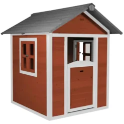 Maisonnette en bois rouge sunny lodge