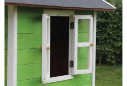 Maisonnette verte pour enfant loft 100